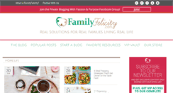 Desktop Screenshot of familyfelicity.com